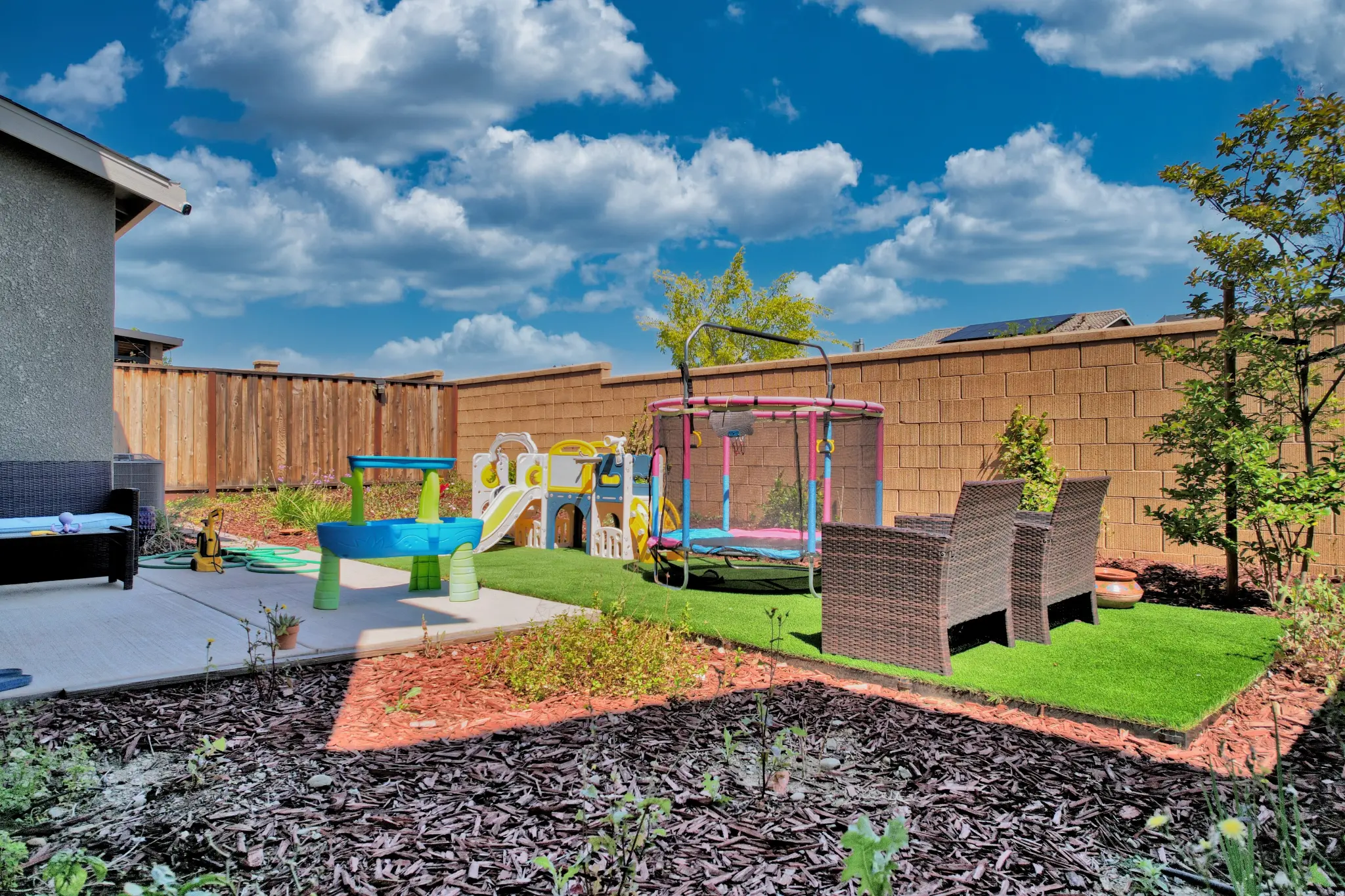 Backyard Aerial View
